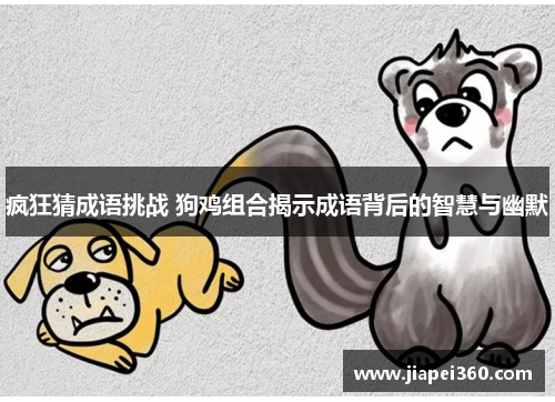 疯狂猜成语挑战 狗鸡组合揭示成语背后的智慧与幽默